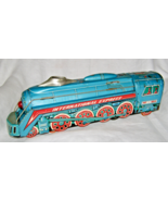 VINTAGE &quot;INTERNATIONAL EXPRESS MF-804&quot;  TIN FRICTION LOCOMOTIVE - LARGE ... - $163.44 MXN