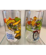 Vintage 1981 McDonalds Great Muppet Caper Glasses Set of 2 Fozzie Bear &amp;... - $27.14 CAD
