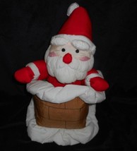 Anima Nylon Santa Claus Chimney / Present Christmas Stuffed Animal Plush Toy - £29.61 GBP