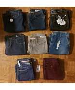 All for $99 Lot of 8 BRAND NEW Womens High End Denim Jeans SIZE 7 Pants ... - $135.82 CAD