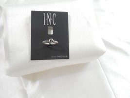 INC International Concepts Silver-Tone Semi Precious Stone Ring B2017 - £9.38 GBP