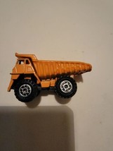 Vintage Zee Toys Zylmex: Yellow Dump Truck Diecast P380 1980s VTG - $23.26