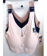 3X Nautica No Show Lounge Bra Active Athletic Removable Pads Size 1X  SALE - $60.91 CAD