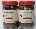 Favorite Day Santa&#39;s Sweet Tooth Indulgent Snack Mix Lot Of 2 - £19.18 GBP