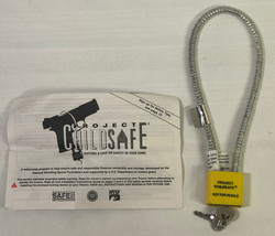 Project Child Safe Lock with Key Hand Gun Lock - £2.95 GBP