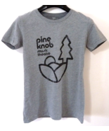 Next Level Pine Knob Music Theater T Shirt Women&#39;s Gray Size Small - £19.79 GBP