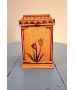 Hand Made Vintage 1950&#39;s Peoples Republic of China Bamboo Jewelry Box - €13,91 EUR