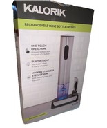 Kalorik Wine Bottle Opener Rechargable For Wine ,OPEN BOX  - €30,21 EUR