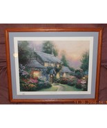 Thomas Kinkade &quot;Julianne&#39;s Cottage&quot; Signed &amp; Numbered Print 186/980 Ligh... - $9,507.52 MXN