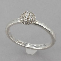 Retired Silpada Sterling Silver DISCO LIGHTS CZ Stackable Ring R2820 Size 9.25 - $19.99