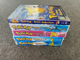 *USA English Version* DVD Pokemon Series Complete Season 1 - 20 + 21 Movies+GIFT - £197.83 GBP