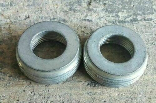 Primary image for (LOT OF 2) 1" x 3/4" THREADED ELECTRICAL CONDUIT REDUCER BUSHING