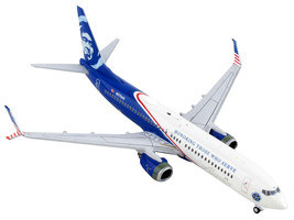 Boeing 737-800 Commercial Aircraft Alaska Airlines - Honoring Those Who Serve Wh - £42.96 GBP