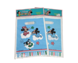 LOT OF 2 VINTAGE DISNEY BABIES MICKEY + MINNIE MOUSE PARTY BAGS NEW SEALED - £18.68 GBP