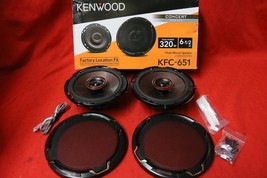 Kenwood KFC-651 6.5&quot; Flush Mount Concert Series 320 watt Peak 2-Way, Use... - $76.21 CAD