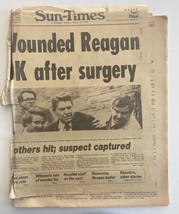 Reagan Shot Chicago Tribune Original 1981 Vintage Magazine - £19.65 GBP