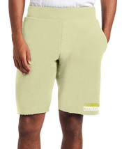 Champion Life Men&#39;s Reverse Weave Cut-Off Shorts Mirrored-Logo Lemon Glacie-XL - £32.00 GBP