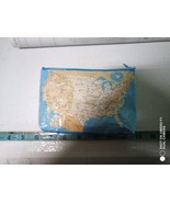 Handmade Recycled Upcycled Repurposed United States Map Coin Purse Penci... - $6.93