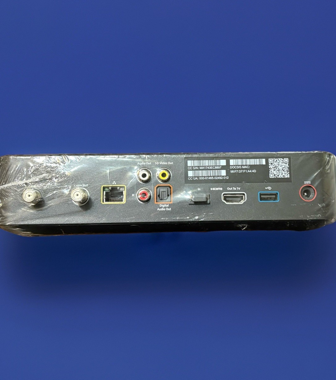 XFINITY XG2v2-P MODEL PX022ANM HD TV Cable Box Remote & Power  - NEW & SEALED! Item image 4