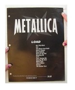 Metallica Press Kit Binder Leaflet - €32,90 EUR