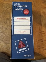 Avery White Computer Labels 5000 Count - £33.80 GBP