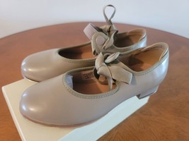 Tap Shoes Bloch S0350G  Annie tyette shoes attached taps TAN Child Size - $437.15 MXN
