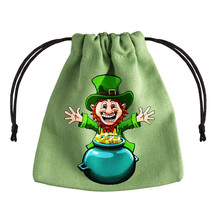 Q Workshop Lucky Pot of Gold Dice Bag (Green) - £21.25 GBP