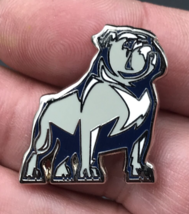 Georgetown University Bulldog Hoyas Enamel Lapel Pin 1x1 - £7.62 GBP