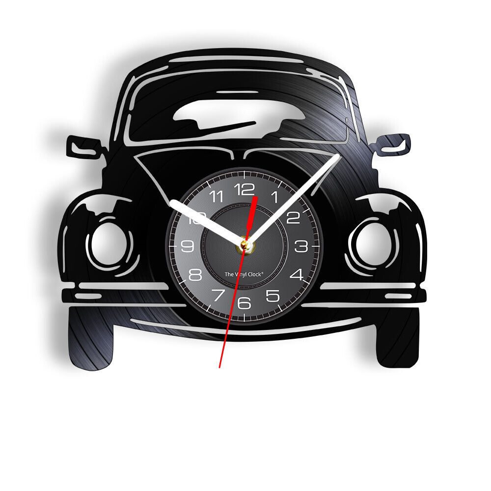 Primary image for Wall clock Vinyl Record industrial style VW Bug Beetle aircooled classic car