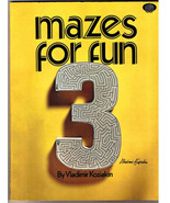 Mazes Are Fun 3 Vladimir Koziakin 31 Mazes - £3.08 GBP