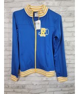 NEW M Riverdale Cheerleader Track Warm Up Jacket Blue Women&#39;s Sz Medium ... - $40.73 CAD