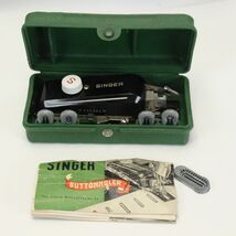 Authentic Vintage Singer Buttonholer Attachment Set w/ Instruction Book - $29.39