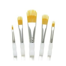 Royal and Langnickel Aqualon Wisp Filbert Brush Set (Pack of 5)  - $81.00