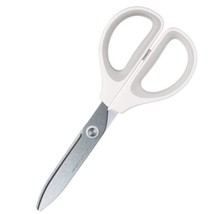 Kokuyo Japan HASA-P280W SAXA Glue-less Scissors White japan free ship - $10.60