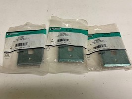 New 3 PK Panduit CFP2SY 2 Position 1-Gang Stainless Steel FacePlate - $50.00