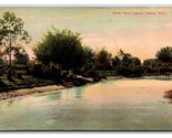 Miller Park Lagoon Omaha Nebraska NE UNP DB Postcard V16 - £2.10 GBP