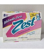 VTG 1997 Zest Whitewater Fresh 8 Bar Pack Family Deodorant Soap 40 oz Se... - $818.28 MXN