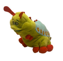 Disney Pixar  A Bugs Life Heimlich Caterpillar   Green 8 &quot; 1998 Vintage Plush - £10.63 GBP