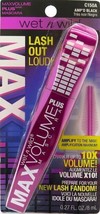 Wet n Wild Mascara Black Lash Out Loud Max Volume Plus in #C150A Amp&#39;d B... - £12.75 GBP