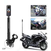 Motorcycle Bike Insta360 X3 X2 Camera Holder Handlebar Bumper Bracket Invisible - £41.84 GBP+