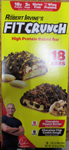 Chef Robert Irvine&#39;s FITCRUNCH High Protein Bars, Variety Pack (1.62 oz., 18 ct. - £22.42 GBP