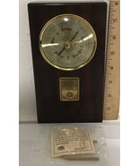 Precision Brass Barometer Dymondwood West Germany Original Brass Loop Ch... - $176.40