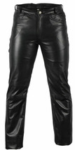 Handmade Stylish Men&#39;s Leather Pant Genuine Lambskin Casual Pant Formal ... - £84.30 GBP+