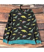 High Five Crew Dinosaur Hoodie Boys 9/10 Long Sleeve Sweatshirt Hooded P... - $11.29