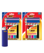 BIC Classic Lighter, Assorted Colors, 14-Pack of Pocket Lighters, Safe and - $48.21 CAD