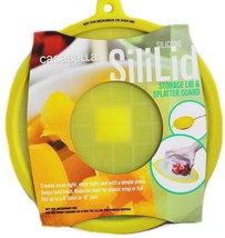 Casabella Silicone Storage Lid And Splatter Guard Green 9 Inch - £11.76 GBP