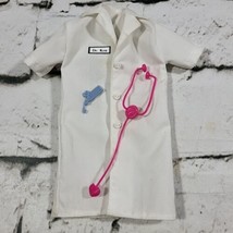 Doctor Ken Lab Coat White Jacket Stethoscope Thermometer Doll Accessorie... - £11.76 GBP