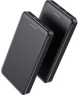 Portable Charger Power Bank 10000mAh 2 Pack Ultra Slim Portable Phone Ch... - £41.85 GBP
