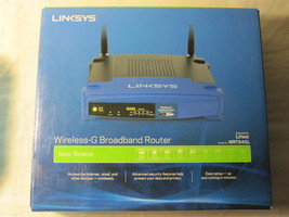 Linksys Wireless-G Broadband Router - model: WRT54GL - $18.00