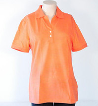 Tommy Hilfiger Golf Orange Short Sleeve Polo Shirt Women&#39;s Medium M NWT - £23.87 GBP